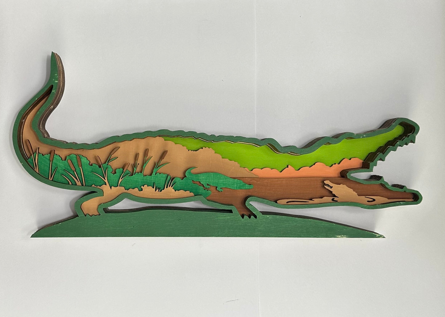 Alligator 3D Laser Cut