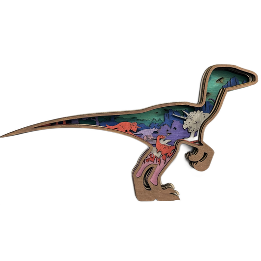 Raptor 3D laser Cut