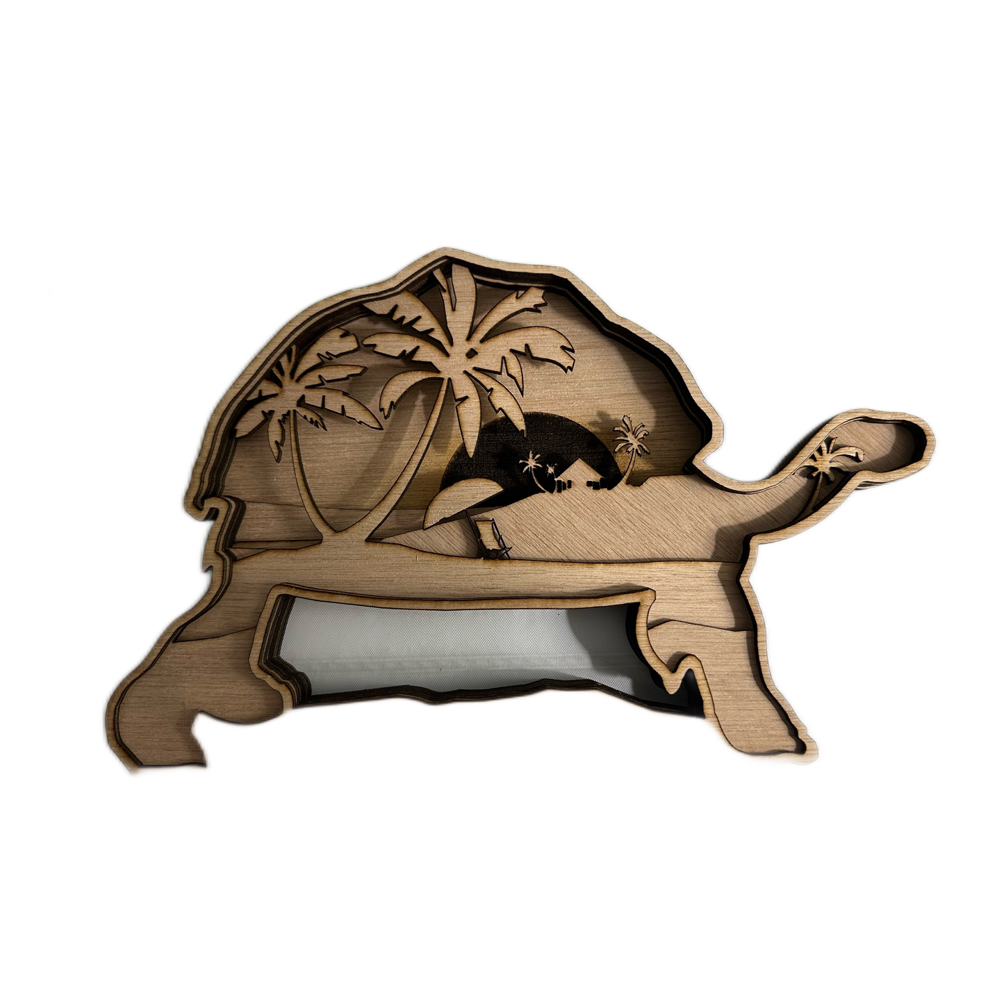 Turtle 3D Laser Cut